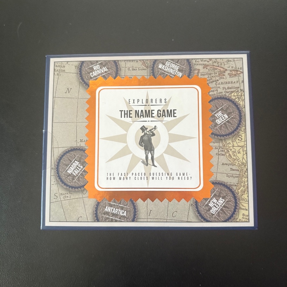 NWOT- Explorers THE NAME GAME, deck of cards guessing game 14+